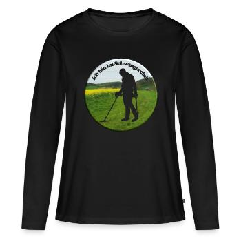 Il n’y a rien d’offensant à propos d’un oscillateur de détecteur - T-shirt manches longues Premium bio Femme - noir - Devant - Julia (174cm)