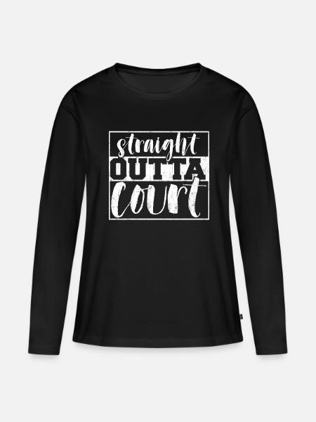 Anwalt Jurist Jura Rechtsanwalt - Frauen Premium Bio Langarmshirt - Schwarz