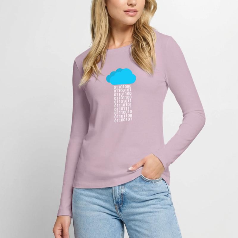 Computer Science Big Data Cloud Computing Women's Premium Organic Long Sleeve Shirt
