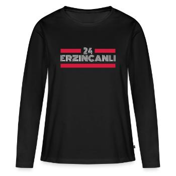 Erzincan 24 Turquie Turkiye cadeau vacances TR Türk - T-shirt manches longues Premium bio Femme - noir - Devant - Julia (174cm)
