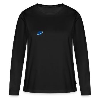 Ich brauche meinen Freiraum. Witzig. - Frauen Premium Bio Langarmshirt - Schwarz - Vorne - Julia (174cm)