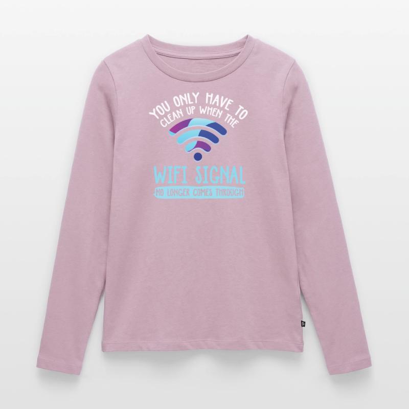 Informatik Informatiker Programmierer Computer Frauen Premium Bio Langarmshirt
