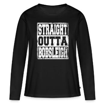 Bob sledge saying funny - Women's Premium Organic Long Sleeve Shirt - black - Front - Julia (174cm)