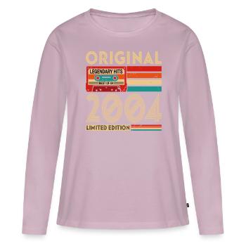 Original Legendary Hits Best of 2004 - Frauen Premium Bio Langarmshirt - Altrosa - Vorne - Julia (174cm)