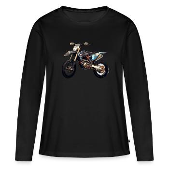 Dog Training Dog Daddy - Women's Premium Organic Long Sleeve Shirt - black - Front - Julia (174cm)