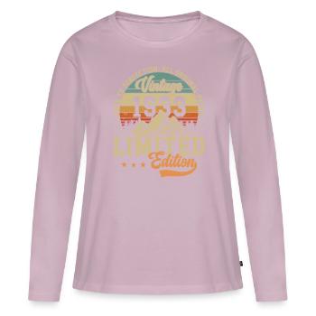 1933 Vintage Birthday - Women's Premium Organic Long Sleeve Shirt - dusky pink - Front - Julia (174cm)