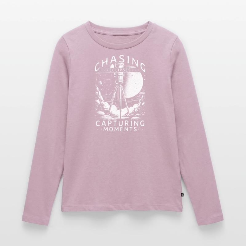 Solar Eclipse Chasing Essential Gear for Chasers Women's Premium Organic Long Sleeve Shirt