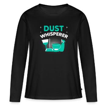 Week of Appreciation for Housekeeping - Women's Premium Organic Long Sleeve Shirt - black - Front - Julia (174cm)