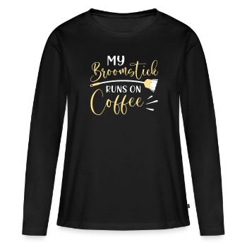 Week of Appreciation for Housekeeping - Women's Premium Organic Long Sleeve Shirt - black - Front - Julia (174cm)