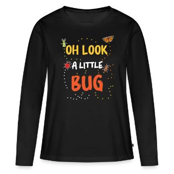 Insect Entomologist Biology - Women's Premium Organic Long Sleeve Shirt - black - Front - Julia (174cm)