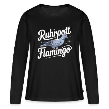 Rhénanie-du-Nord-Westphalie Rhénanie-du-Nord-Westphalie Rhénanie-du-Nord-Westphalie Allemagne Ruhrpott - T-shirt manches longues Premium bio Femme - noir - Devant - Julia (174cm)