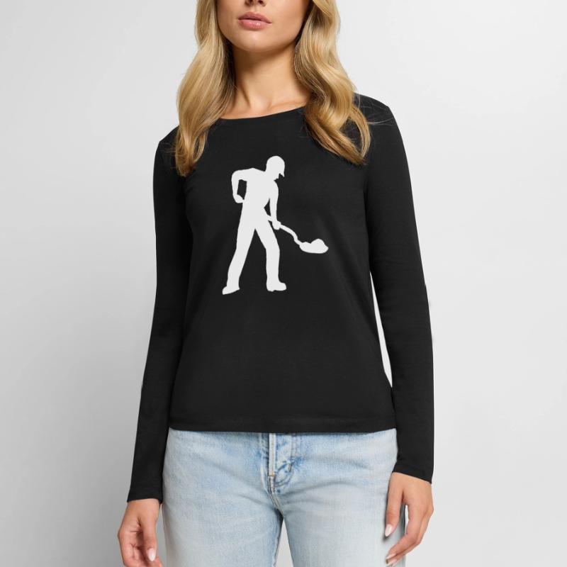 Construction worker construction site Women's Premium Organic Long Sleeve Shirt