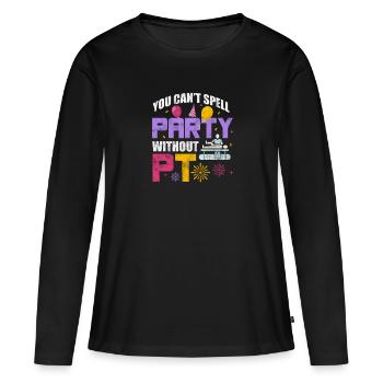 Physiothérapeute Physiothérapie Physio Cadeau - T-shirt manches longues Premium bio Femme - noir - Devant - Julia (174cm)