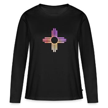 Cadeau de la nation mexicaine mexicaine - T-shirt manches longues Premium bio Femme - noir - Devant - Julia (174cm)