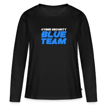 Hacker Coder Computerfreak Nerd Hacking Geschenk - Frauen Premium Bio Langarmshirt - Schwarz - Vorne - Julia (174cm)