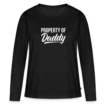 Sadomaso BDSM Femdom SM Sado Maso Cadeau - T-shirt manches longues Premium bio Femme - noir - Devant - Julia (174cm)