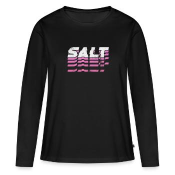 Téquila - T-shirt manches longues Premium bio Femme - noir - Devant - Julia (174cm)