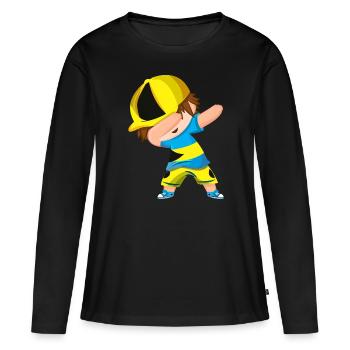 Bahamas Karibik Insel Atlantik Sommer Geschenk - Frauen Premium Bio Langarmshirt - Schwarz - Vorne - Julia (174cm)