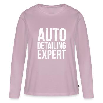 Auto Detailing Expert Car Lover - Women's Premium Organic Long Sleeve Shirt - dusky pink - Front - Julia (174cm)