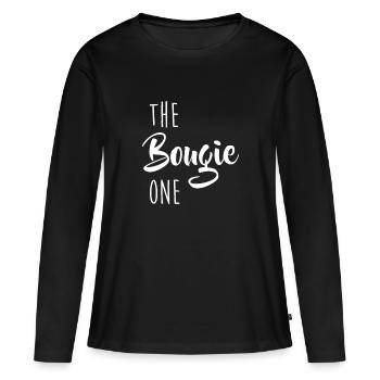The Bougie One - Friends, Family, Team Group - Women's Premium Organic Long Sleeve Shirt - black - Front - Julia (174cm)