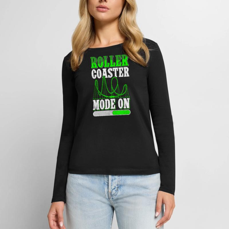 Roller Coaster Roller Coaster Gift Women's Premium Organic Long Sleeve Shirt