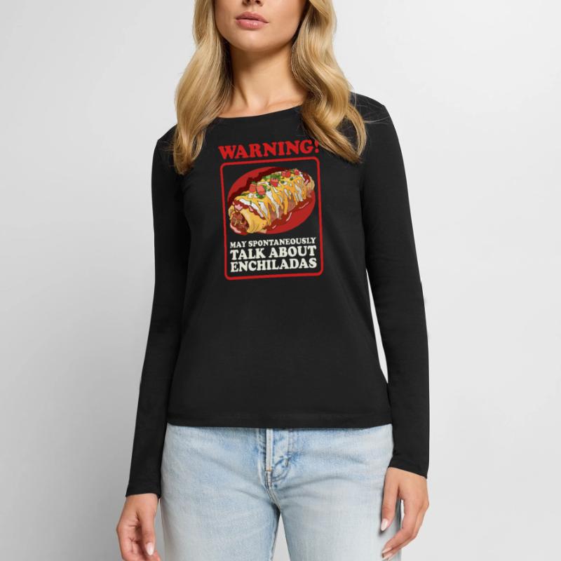 Enchilada Mexican Enchiladas Gift Women's Premium Organic Long Sleeve Shirt