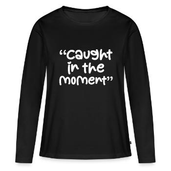 Paroles Mélomanes Auteurs-compositeurs Festival de musique - T-shirt manches longues Premium bio Femme - noir - Devant - Julia (174cm)