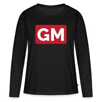 Chess Grandmaster Logo Chess Title Tournament icon - Women's Premium Organic Long Sleeve Shirt - black - Front - Julia (174cm)