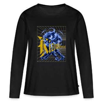 Kizomba Social Perspektiv Urban Kiz - Frauen Premium Bio Langarmshirt - Schwarz - Vorne - Julia (174cm)