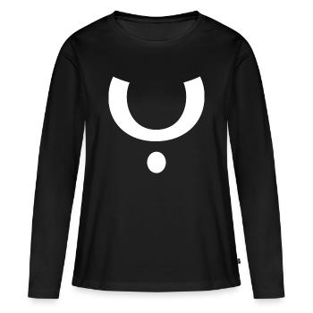 Yoga - Frauen Premium Bio Langarmshirt - Schwarz - Vorne - Julia (174cm)