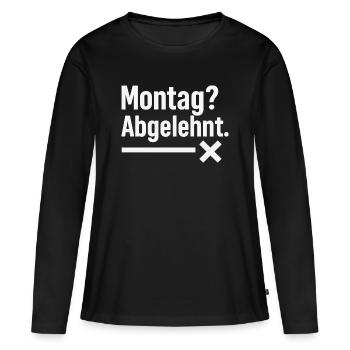 A visual foray - Women's Premium Organic Long Sleeve Shirt - black - Front - Julia (174cm)
