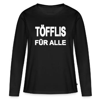 mobylette - T-shirt manches longues Premium bio Femme - noir - Devant - Julia (174cm)