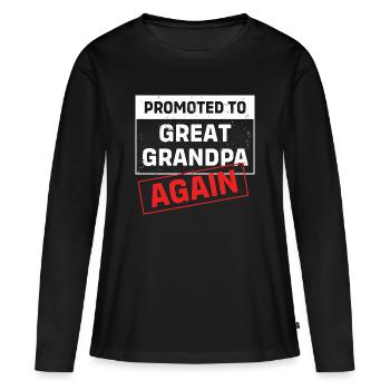 Opi Großvater Enkel Enkelkind Opa - Frauen Premium Bio Langarmshirt - Schwarz - Vorne - Julia (174cm)