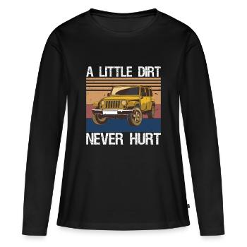 Offroad Racing Dad Off-Roading SUV UTV Car - Frauen Premium Bio Langarmshirt - Schwarz - Vorne - Julia (174cm)