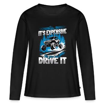 UTV Off Road 4 Wheeler Side by side - Frauen Premium Bio Langarmshirt - Schwarz - Vorne - Julia (174cm)