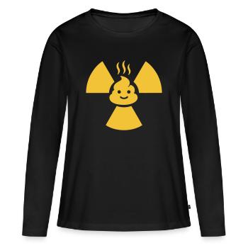Nuklearer Haufen - Frauen Premium Bio Langarmshirt - Schwarz - Vorne - Julia (174cm)