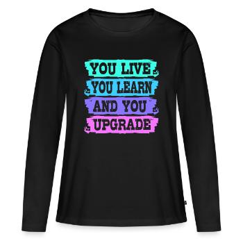 Divorce - Women's Premium Organic Long Sleeve Shirt - black - Front - Julia (174cm)