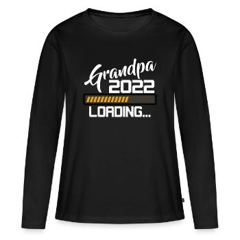 Grandpa Loading 2022 - Women's Premium Organic Long Sleeve Shirt - black - Front - Julia (174cm)