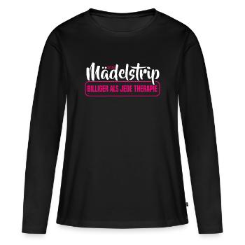 Girls' Trip 2026 Girls' Trip Girls' Tour Girls' Trip - Women's Premium Organic Long Sleeve Shirt - black - Front - Julia (174cm)