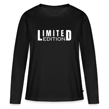 Spieltag - Frauen Premium Bio Langarmshirt - Schwarz - Vorne - Julia (174cm)