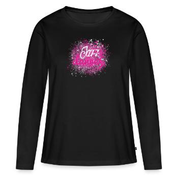 Jazz Dance - Jazz Dancing - Women's Premium Organic Long Sleeve Shirt - black - Front - Julia (174cm)