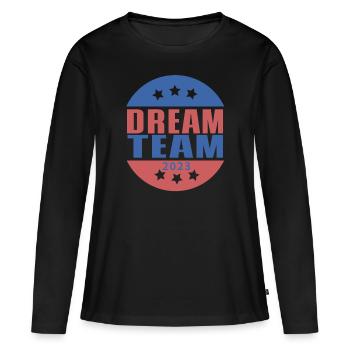 Awesome Team 2023 - Women's Premium Organic Long Sleeve Shirt - black - Front - Julia (174cm)