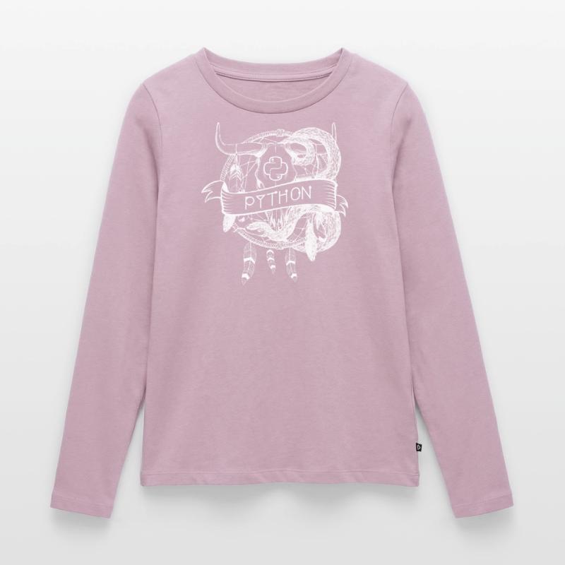 python programming language technology Women's Premium Organic Long Sleeve Shirt