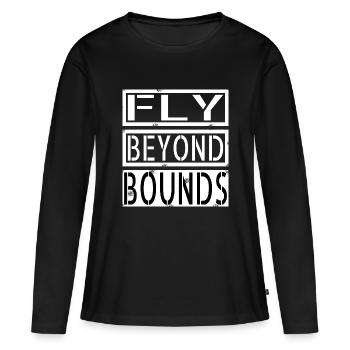 present birthday present imaginative minds - Women's Premium Organic Long Sleeve Shirt - black - Front - Julia (174cm)