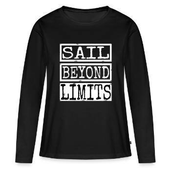birthday present present cool funny - Women's Premium Organic Long Sleeve Shirt - black - Front - Julia (174cm)