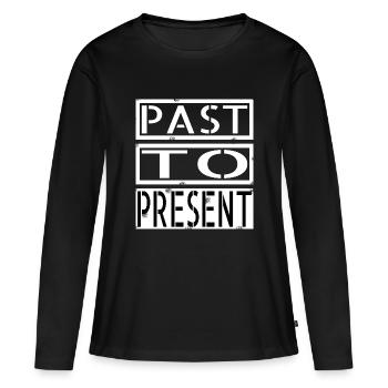 continuous transformation cool creating memories - Frauen Premium Bio Langarmshirt - Schwarz - Vorne - Julia (174cm)
