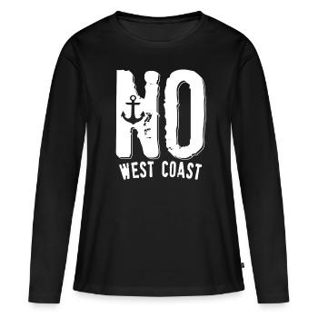 NW West Coast Noirmoutier - Women's Premium Organic Long Sleeve Shirt - black - Front - Julia (174cm)