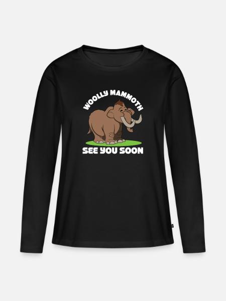 Mammut - Frauen Premium Bio Langarmshirt - Schwarz