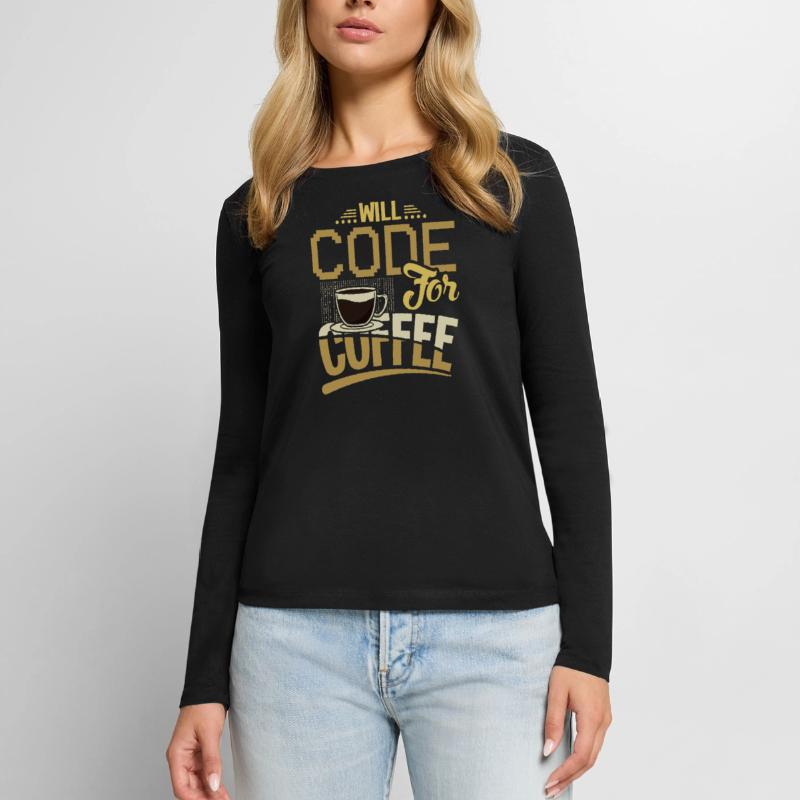 Software Engineering EDV Software Entwickler Frauen Premium Bio Langarmshirt