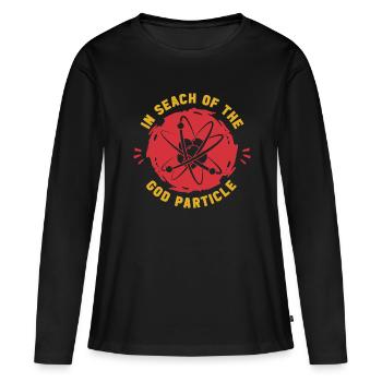 Physicien physicien - T-shirt manches longues Premium bio Femme - noir - Devant - Julia (174cm)